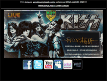 Tablet Screenshot of kissarmybrasil.com.br